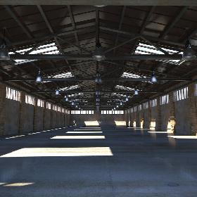 3D模型-Old Warehouse Interior